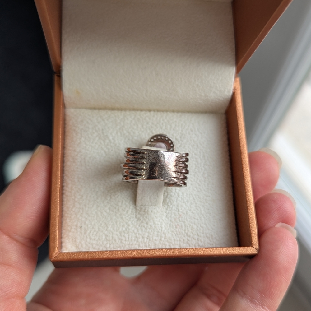 Meredith Leigh Sterling Silver Multi-Band Ring Size 5 - Picture 4 of 7